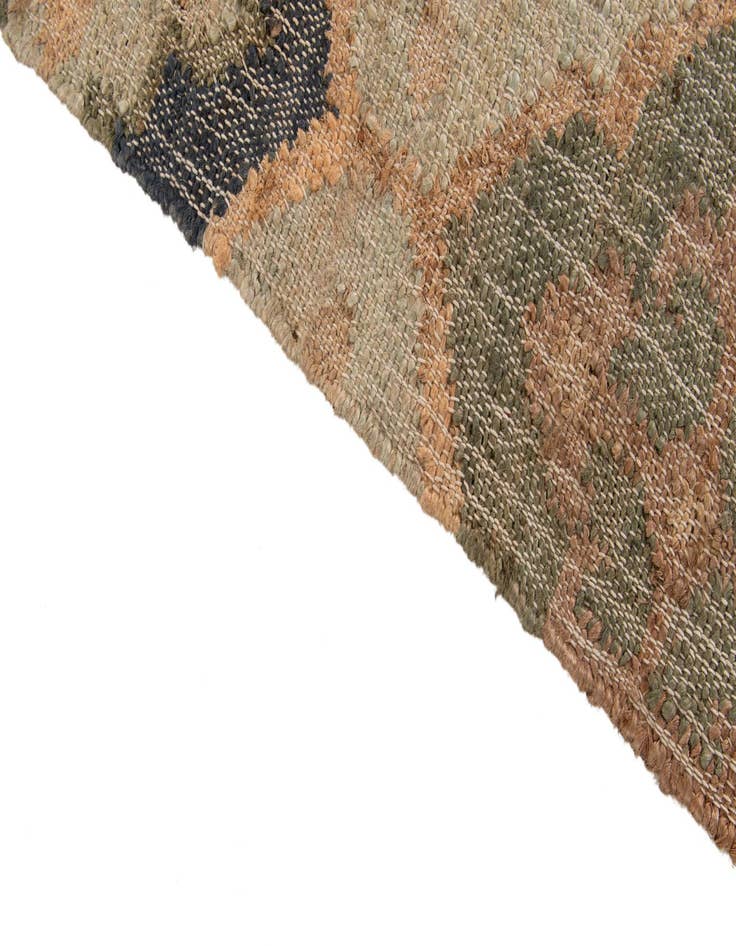 Detail image of  3' 2 x 5' 1  Hand Woven Kala Handwoven Jute Rug