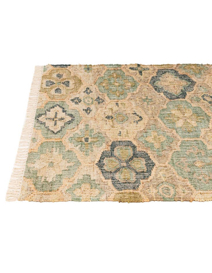 Detail image of  4' 1 x 6' 1  Hand Woven Kala Handwoven Jute Rug