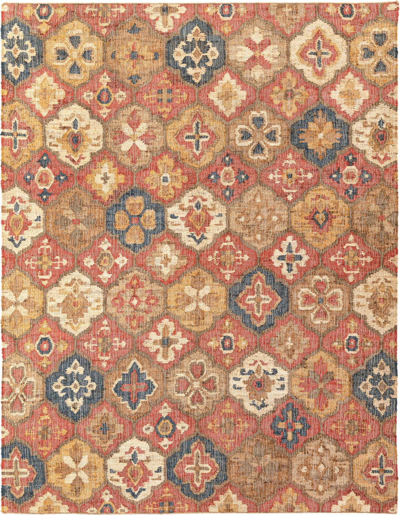 Primary image  7' 10 x 10'  Hand Woven Kala Handwoven Jute Rug