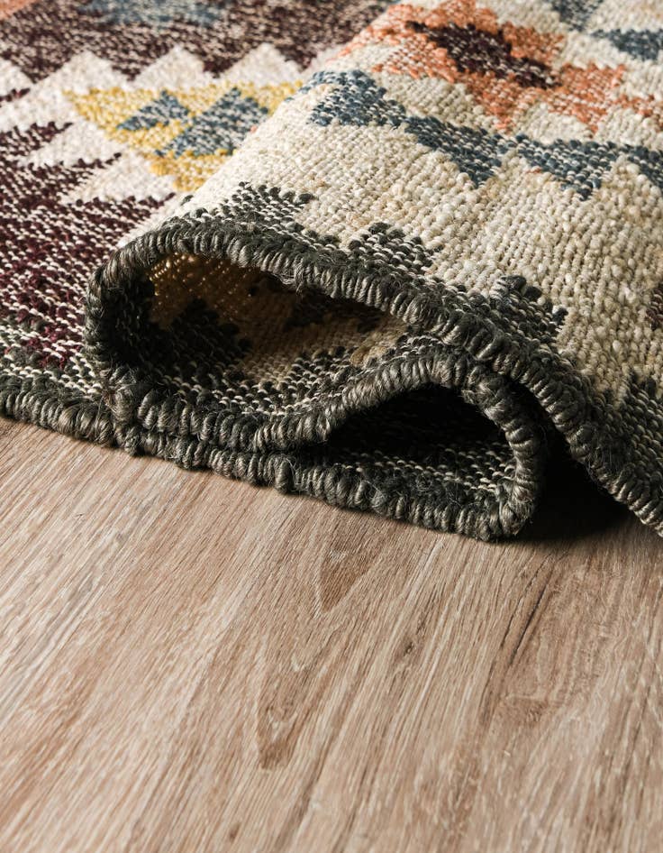 Detail image of  7' 10 x 10'  Hand Woven Kala Handwoven Jute Rug