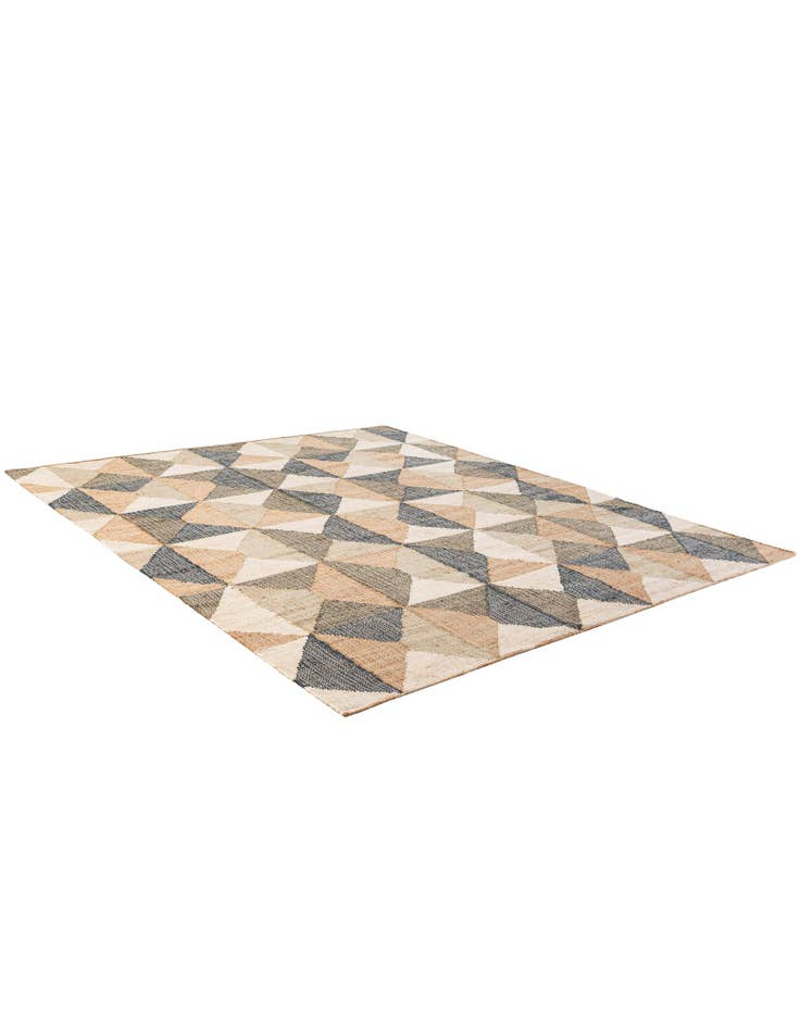 Detail image of  7' 10 x 10'  Hand Woven Kala Handwoven Jute Rug