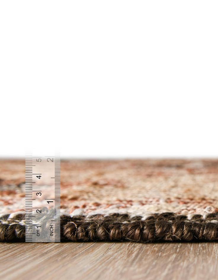 Detail image of  5' 1 x 8'  Hand Woven Kala Handwoven Jute Rug