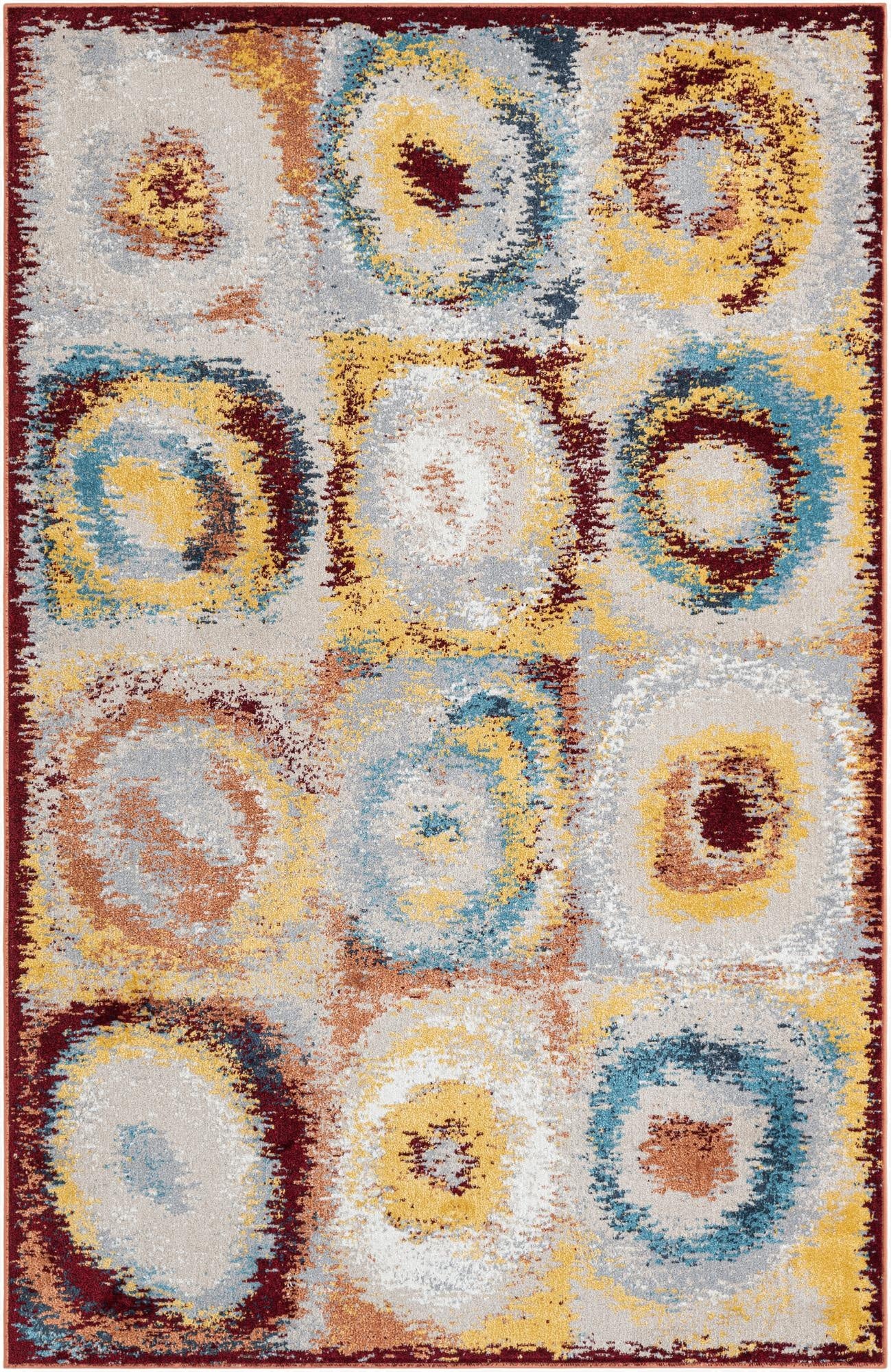  5' 3 x 8' Kamala Washable Rug