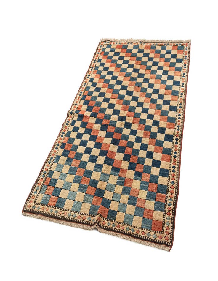 Detail image of  4' 4 x 7' 4  Hand Knotted Kars Wool Rug