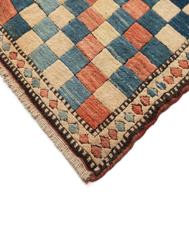 Detail image of  4' 4 x 7' 4  Hand Knotted Kars Wool Rug