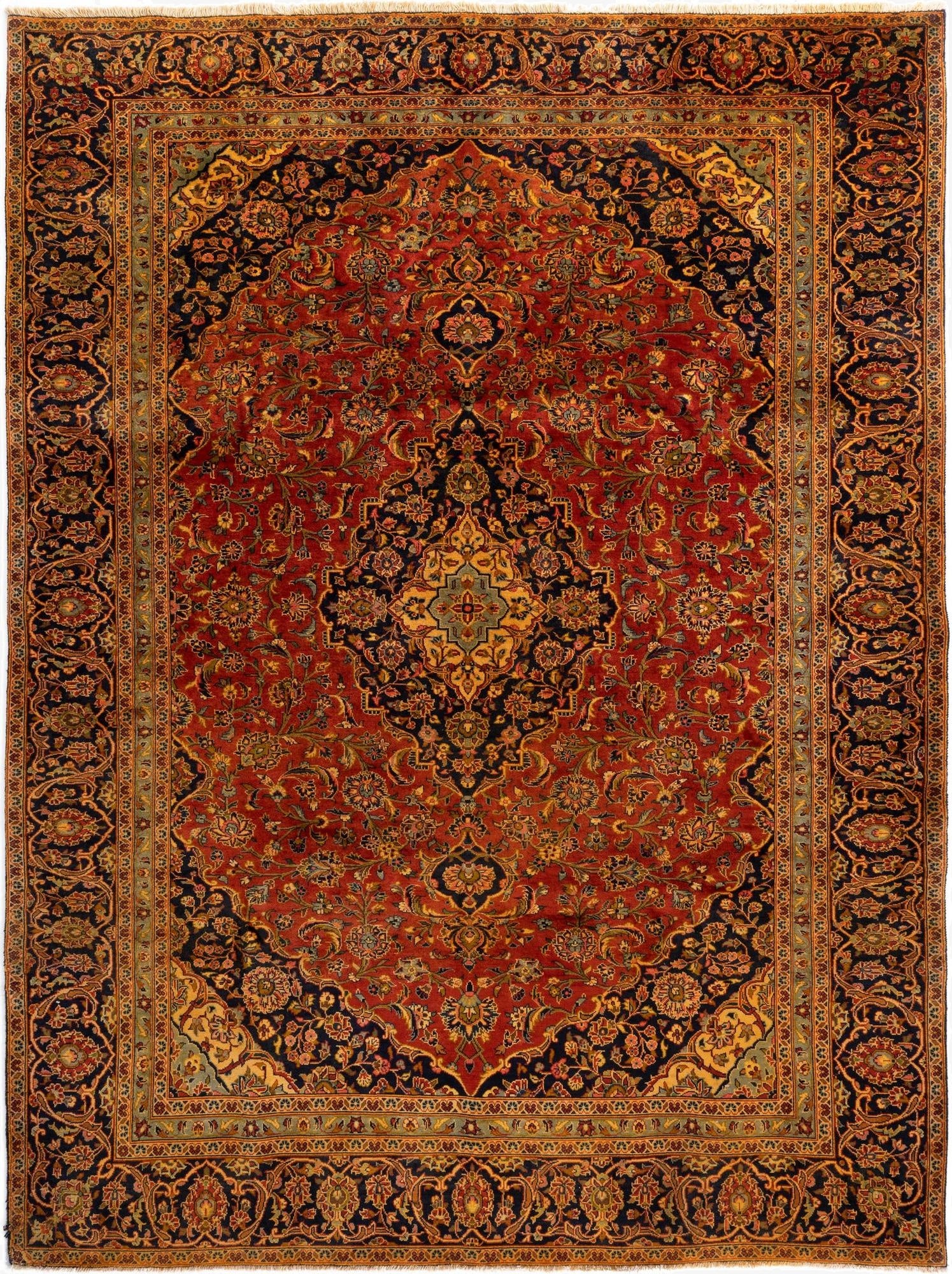  7' 5 x 10' Kashan Rug
