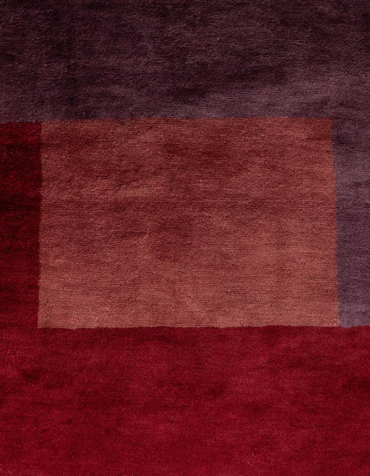 Detail image of  5' 3 x 8' 4  Hand Knotted Kashkuli Gabbeh Wool Rug