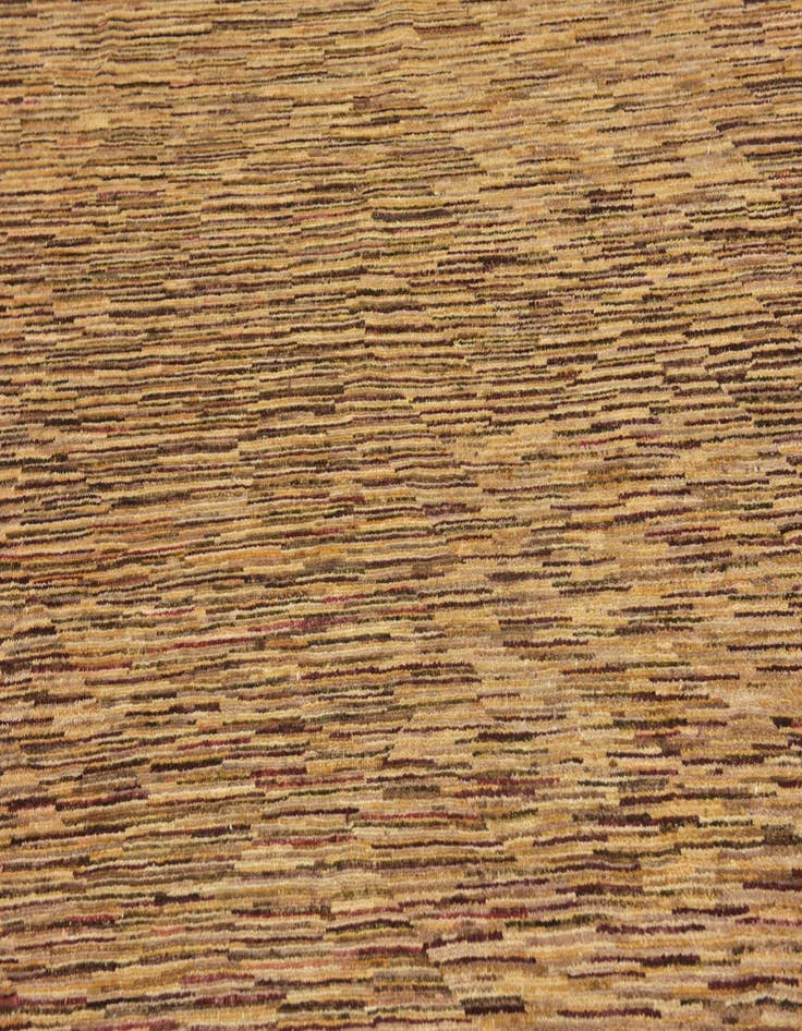 Detail image of  6' 6 x 9' 6  Hand Knotted Kashkuli Gabbeh Wool Rug