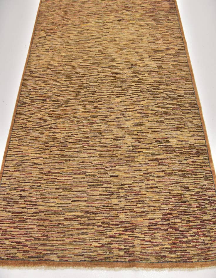 Detail image of  6' 6 x 9' 6  Hand Knotted Kashkuli Gabbeh Wool Rug