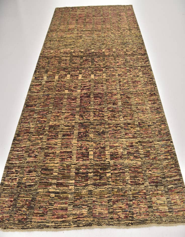 Detail image of  6' 8 x 9' 3  Hand Knotted Kashkuli Gabbeh Wool Rug