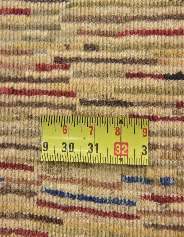 Detail image of  6' x 9' 4  Hand Knotted Kashkuli Gabbeh Wool Rug