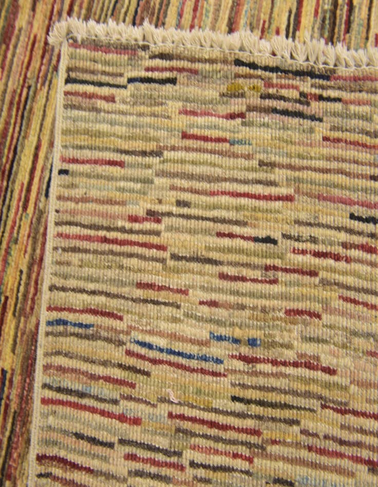 Detail image of  6' x 9' 4  Hand Knotted Kashkuli Gabbeh Wool Rug