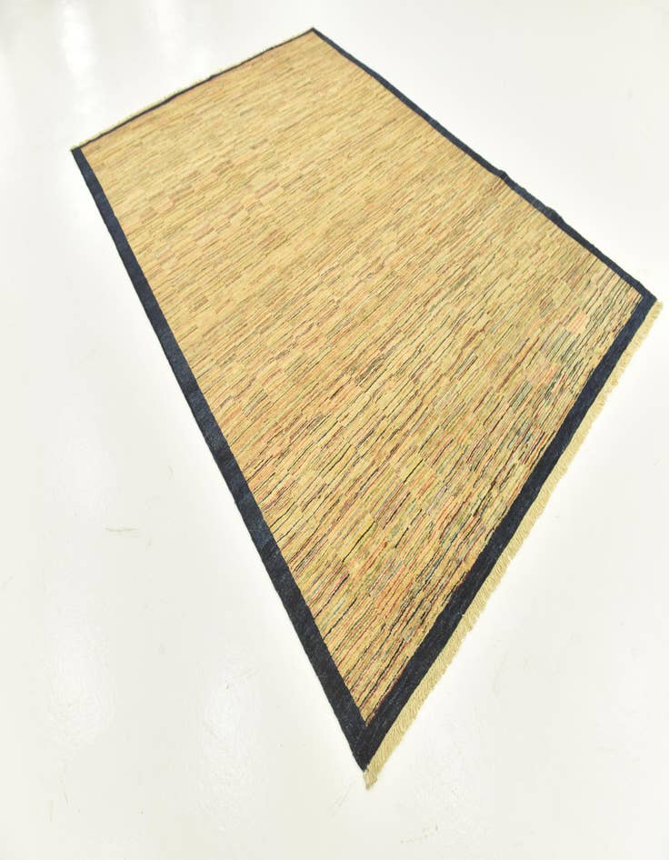 Detail image of  6' 8 x 9' 6  Hand Knotted Kashkuli Gabbeh Wool Rug