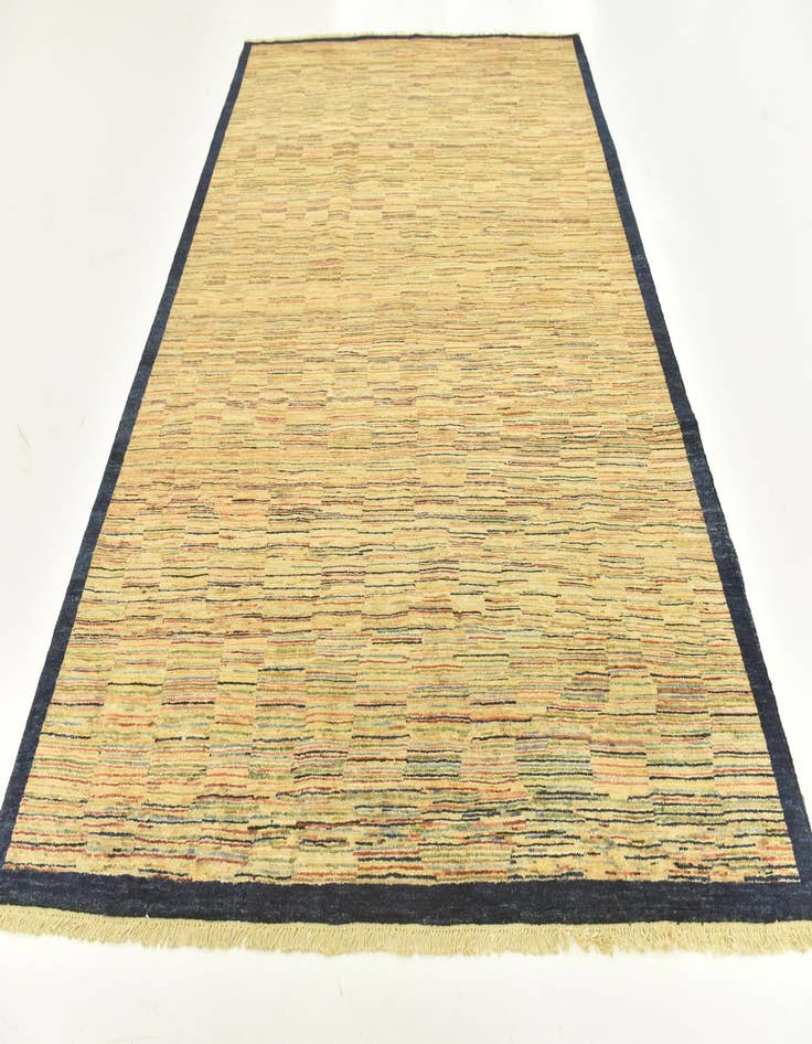 Detail image of  6' 8 x 9' 6  Hand Knotted Kashkuli Gabbeh Wool Rug