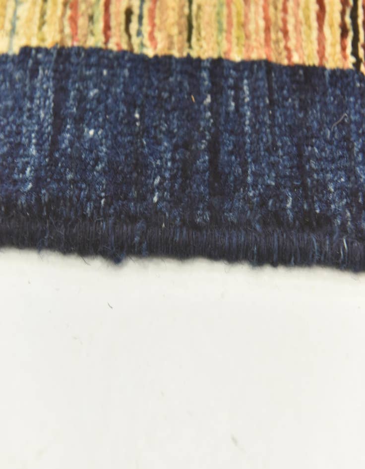 Detail image of  6' 8 x 9' 6  Hand Knotted Kashkuli Gabbeh Wool Rug