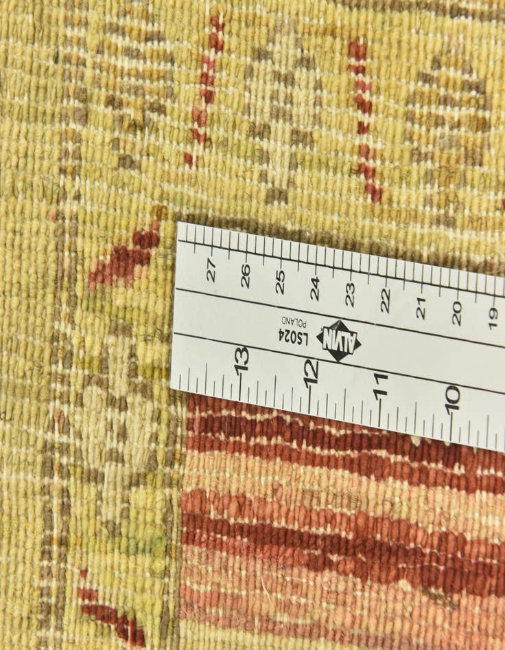 Detail image of  3' 4 x 5'  Hand Knotted Kashkuli Gabbeh Wool Rug