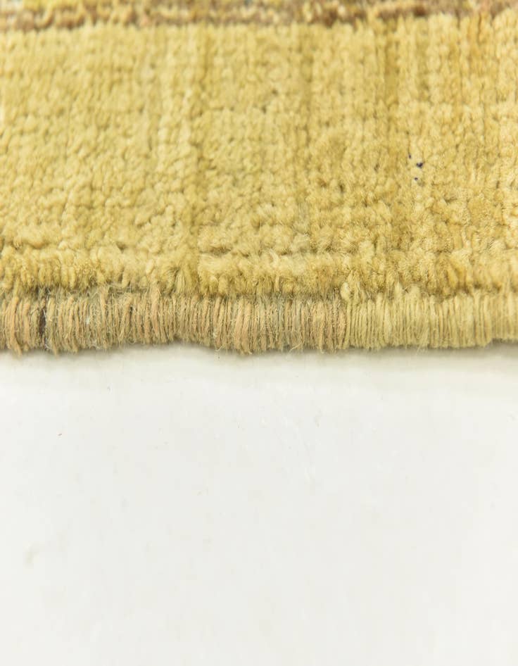 Detail image of  3' 4 x 5'  Hand Knotted Kashkuli Gabbeh Wool Rug