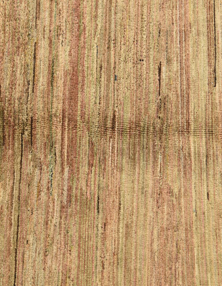 Detail image of  3' 2 x 4' 7  Hand Knotted Kashkuli Gabbeh Wool Rug