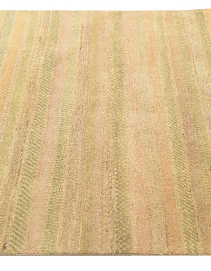 Detail image of  5' 1 x 8' 2  Hand Knotted Kashkuli Gabbeh Oriental Wool Rug