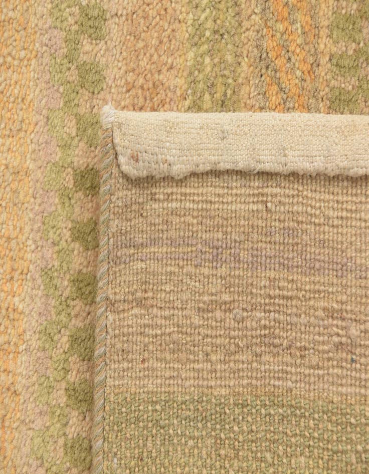 Detail image of  5' 1 x 8' 2  Hand Knotted Kashkuli Gabbeh Oriental Wool Rug