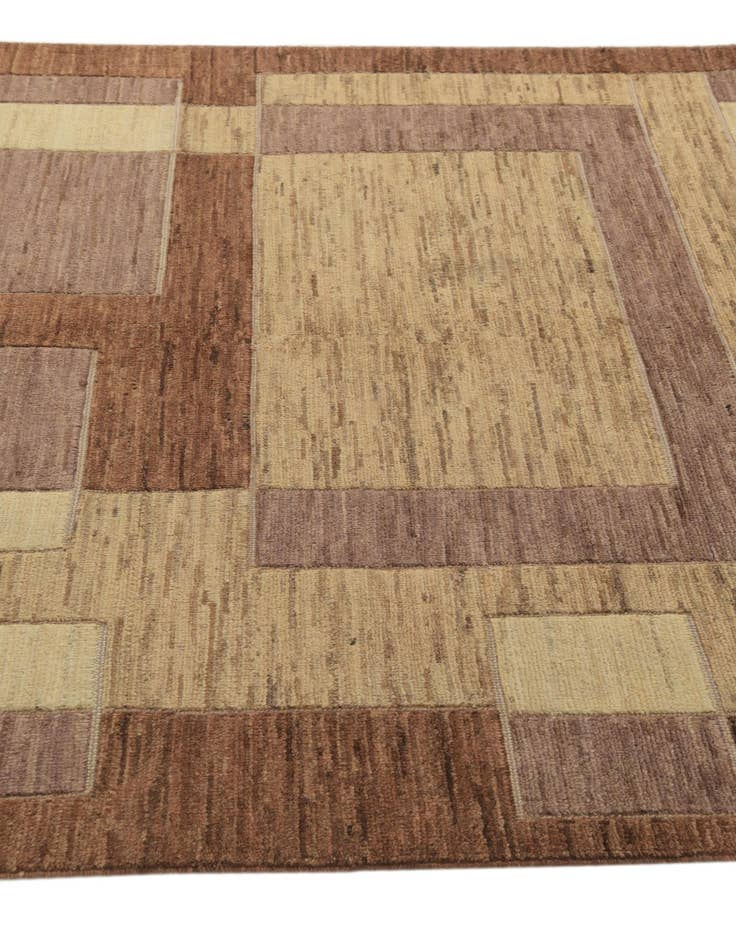 Detail image of  5' 1 x 6' 6  Hand Knotted Kashkuli Gabbeh Rug