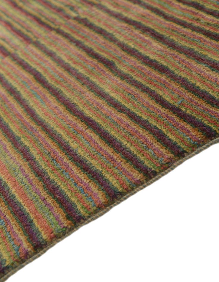 Detail image of  5' 8 x 7' 10  Hand Knotted Kashkuli Gabbeh Oriental Wool Rug