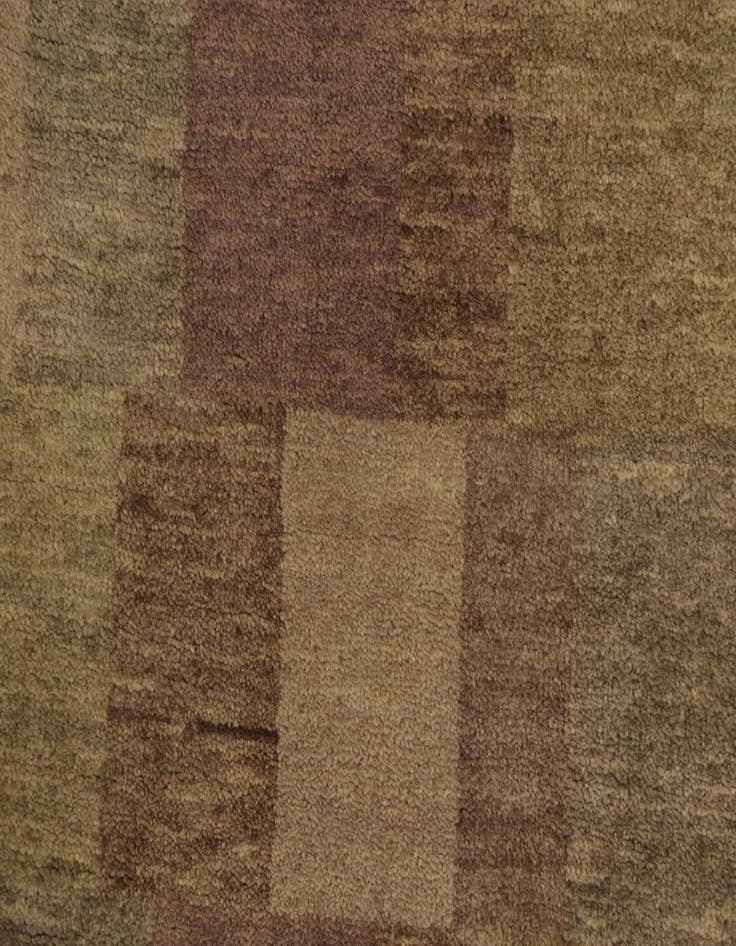 Detail image of  3' 2 x 5' 2  Hand Knotted Kashkuli Gabbeh Oriental Wool Rug