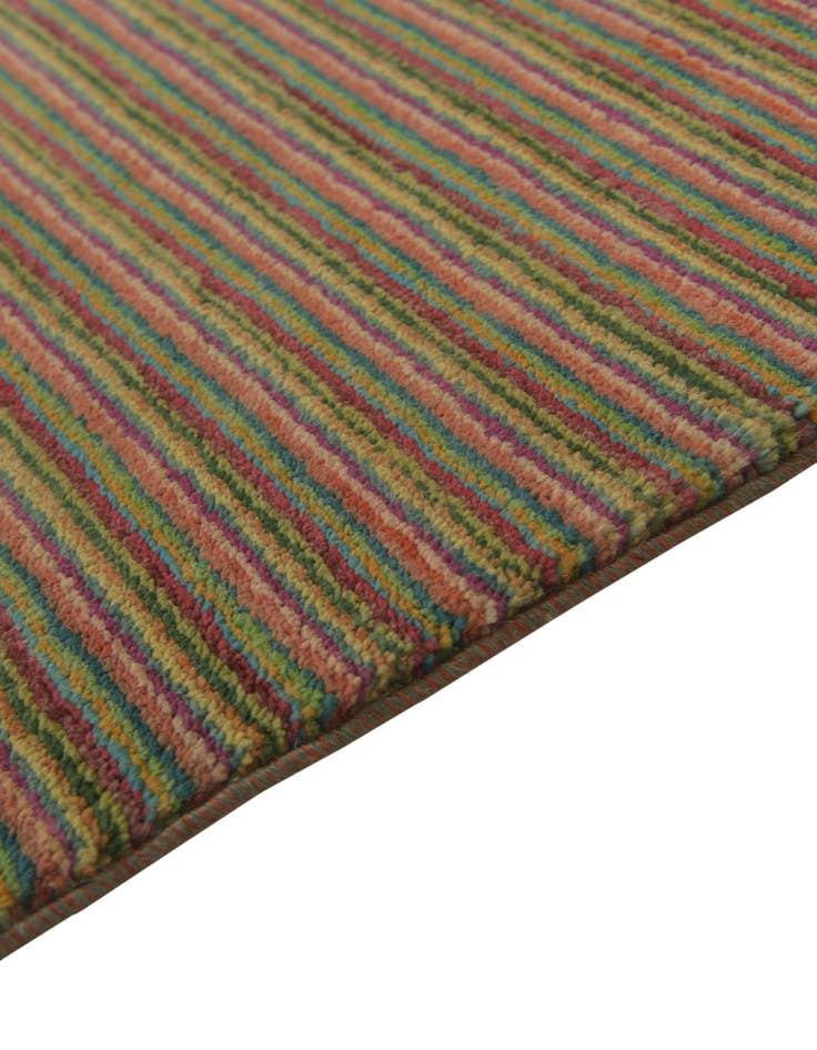 Detail image of  6' 6 x 9' 7  Hand Knotted Kashkuli Gabbeh Oriental Wool Rug