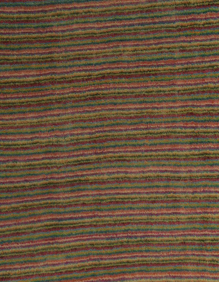 Detail image of  6' 6 x 9' 7  Hand Knotted Kashkuli Gabbeh Oriental Wool Rug