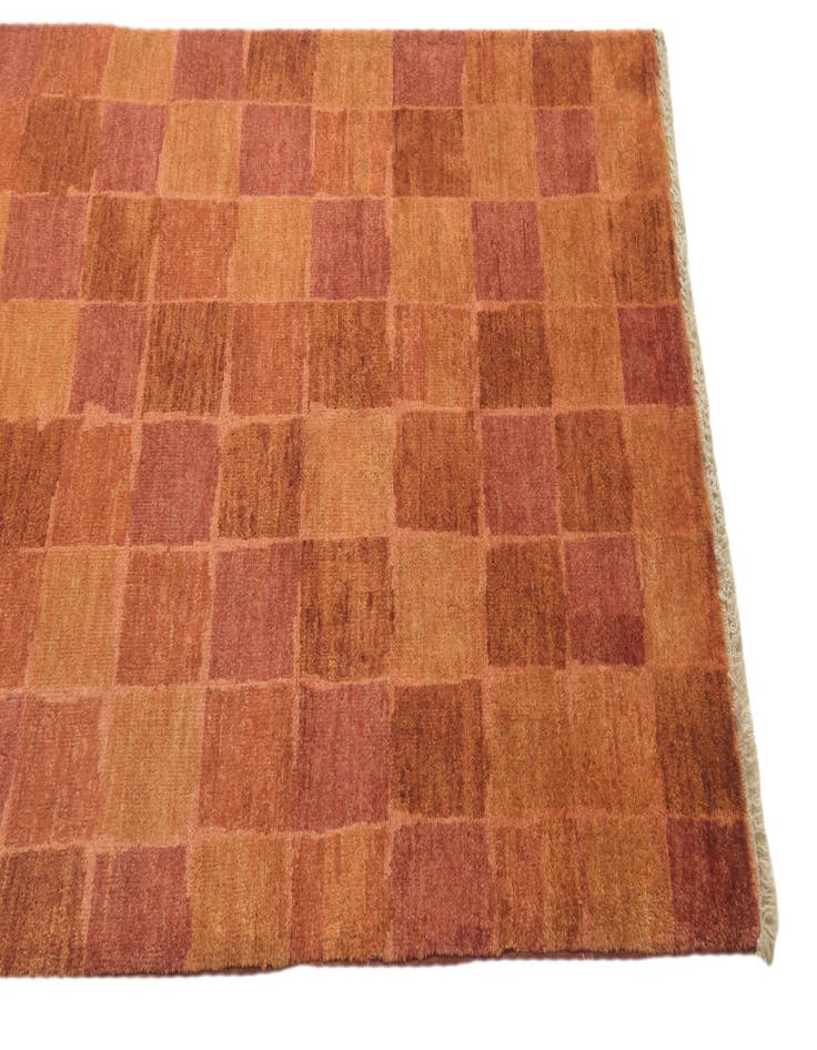 Detail image of  3' x 5' 2  Hand Knotted Kashkuli Gabbeh Oriental Wool Rug