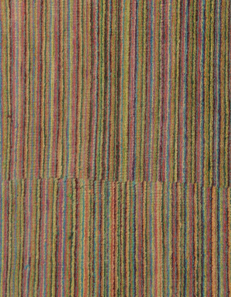 Detail image of  4' 9 x 6' 10  Hand Knotted Kashkuli Gabbeh Oriental Wool Rug