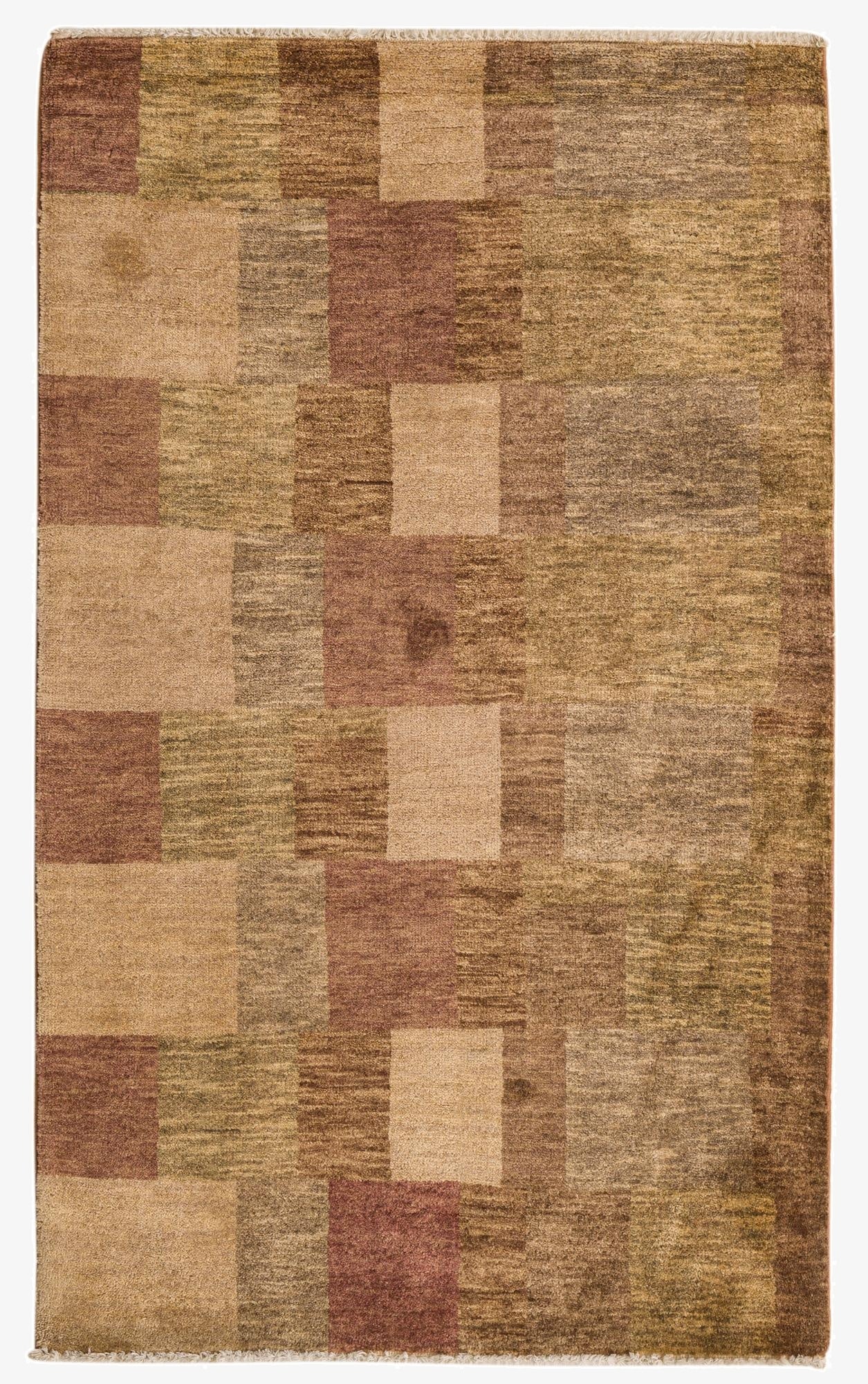  3' 2 x 5' 2  Hand Knotted Kashkuli Gabbeh Oriental Wool Rug