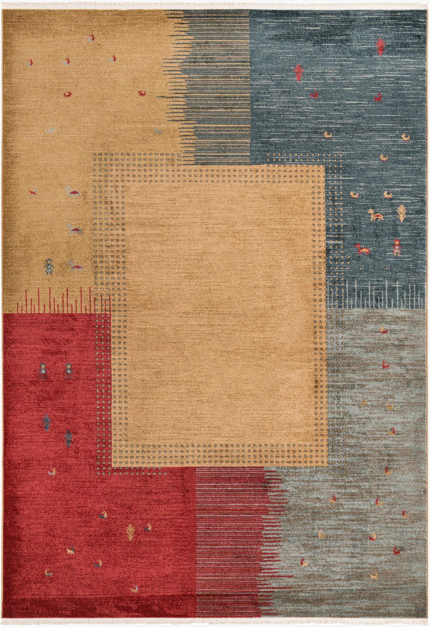  7' x 10' Kashkuli Gabbeh Rug