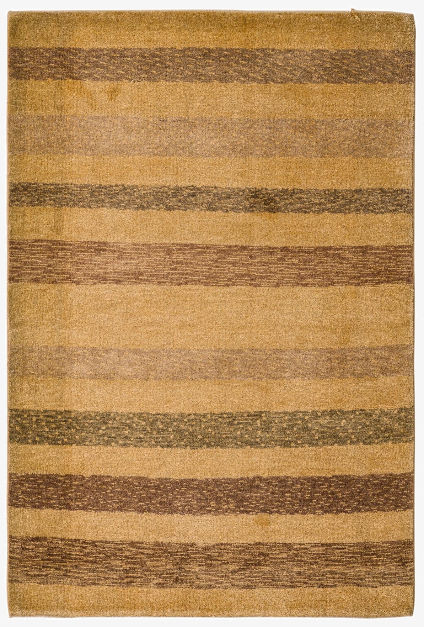  3' 8 x 5' 3  Hand Knotted Kashkuli Gabbeh Rug