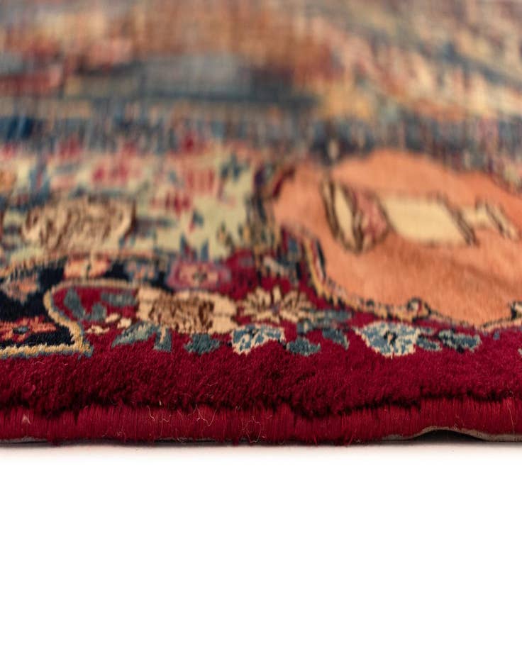 Detail image of  5' x 7' 3 Kashmar with Silk Wool Rug