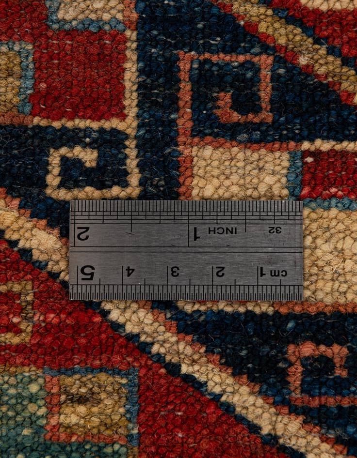 Detail image of  7' 5 x 9' 7  Hand Knotted Kazak Wool Rug