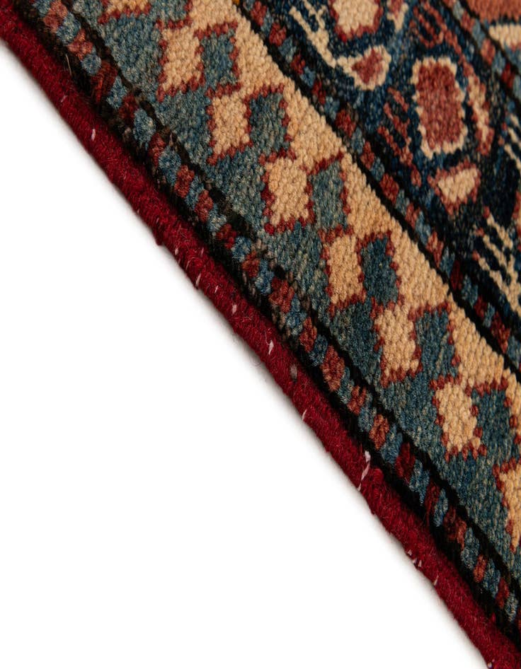 Detail image of  7' 1 x 10' 3  Hand Knotted Kazak Wool Rug