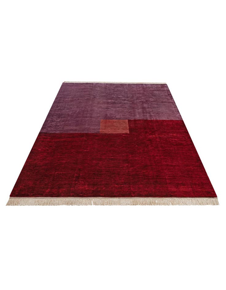 Detail image of  6' 4 x 9' 1  Hand Knotted Kazak Wool Rug