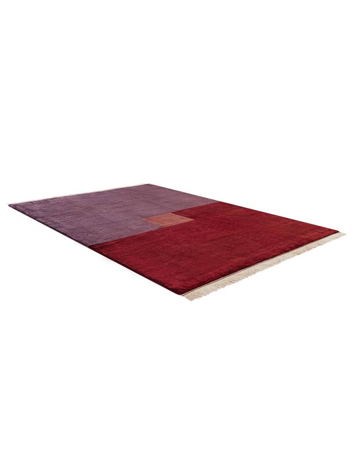 Detail image of  6' 4 x 9' 1  Hand Knotted Kazak Wool Rug