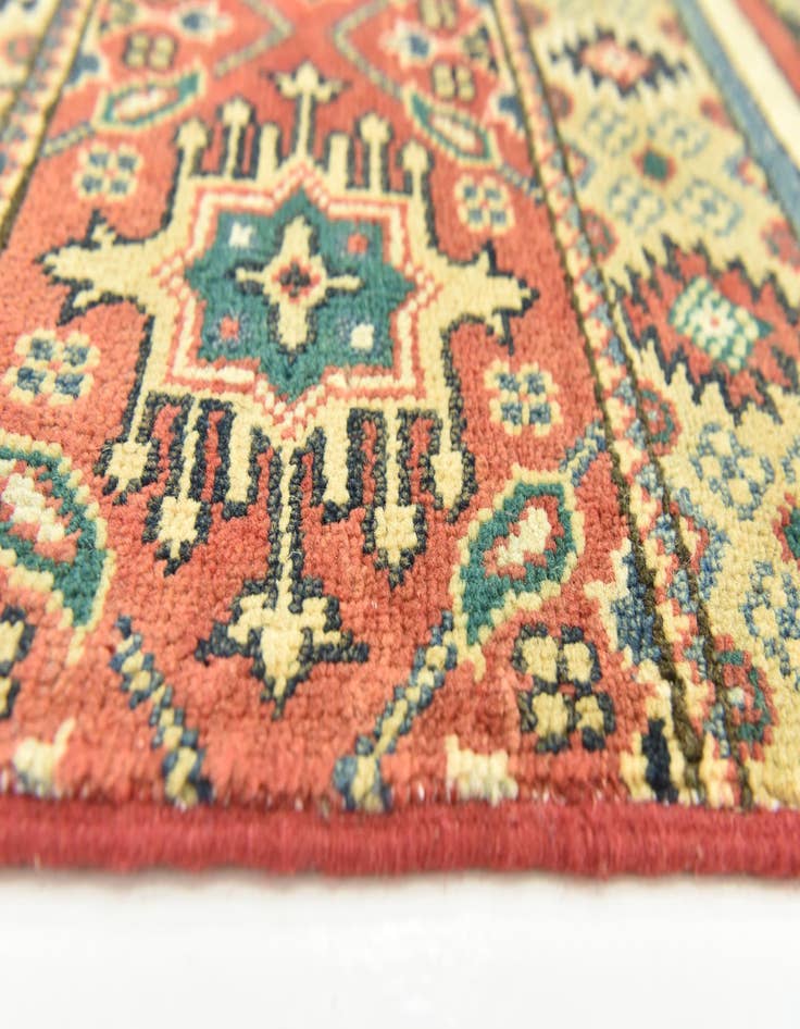 Detail image of  2' 9 x 4' 2  Hand Knotted Kazak Rug