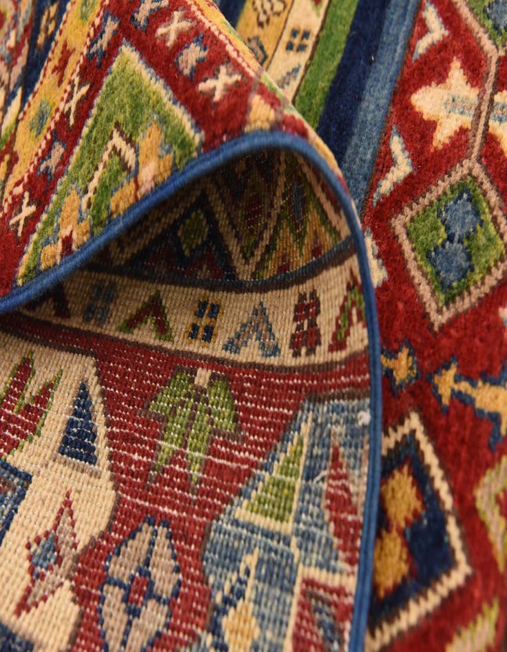 Detail image of  6' 8 x 9' 10  Hand Knotted Kazak Rug