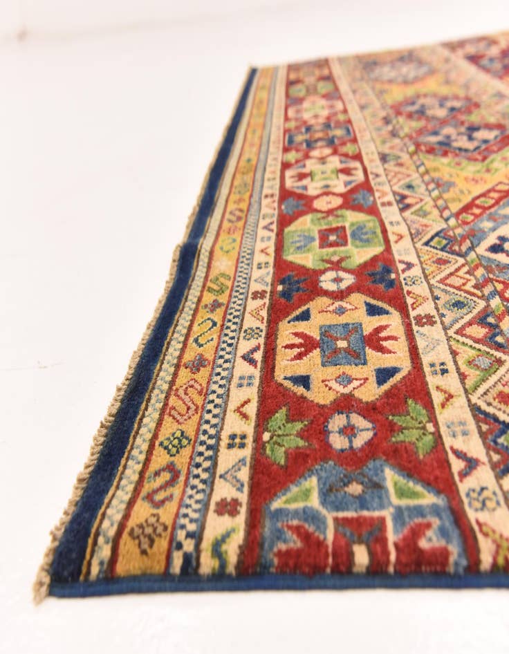 Detail image of  6' 8 x 9' 10  Hand Knotted Kazak Rug