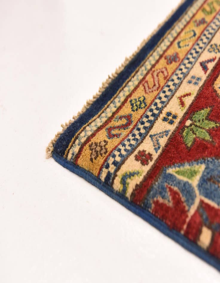 Detail image of  6' 8 x 9' 10  Hand Knotted Kazak Rug