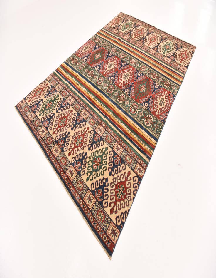 Detail image of  6' 6 x 9' 7  Hand Knotted Kazak Rug