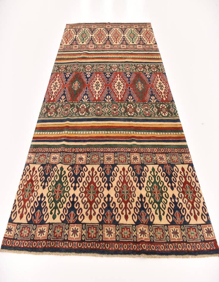 Detail image of  6' 6 x 9' 7  Hand Knotted Kazak Rug