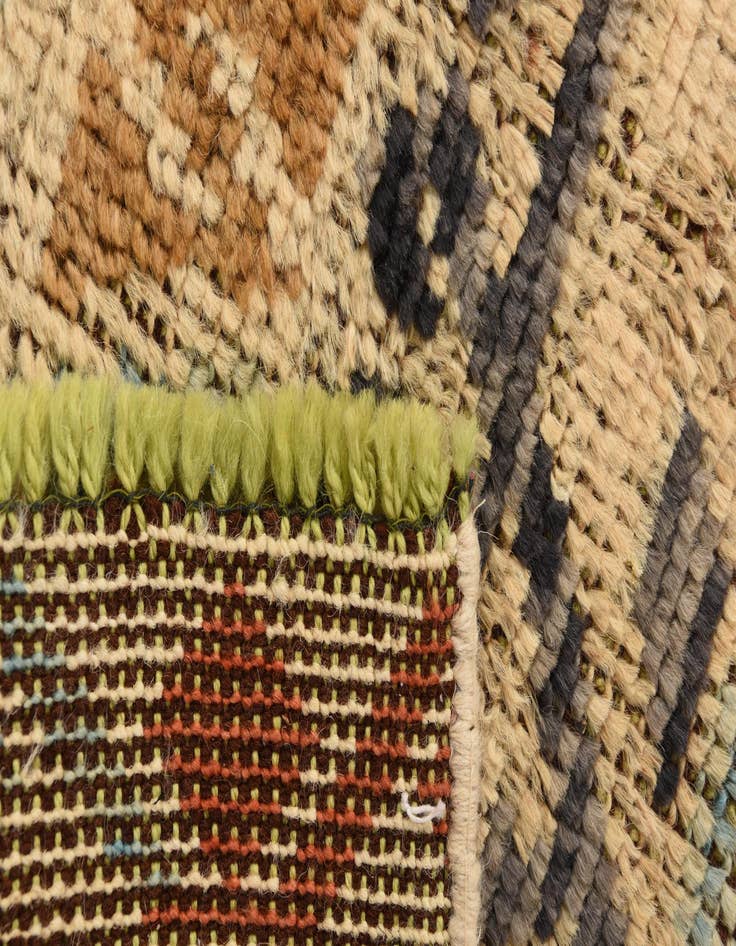 Detail image of  5' 8 x 8' 2  Hand Knotted Kazak Wool Rug