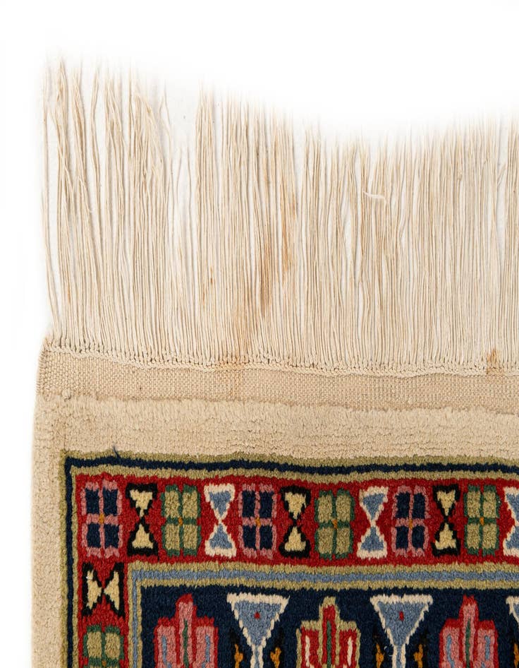 Detail image of  6' 7 x 9' 10  Hand Knotted Kazak Rug