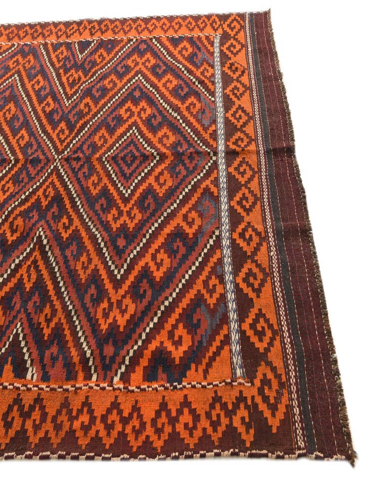 Detail image of  7' x 9' 1  Hand Woven Kilim Fars Wool Rug