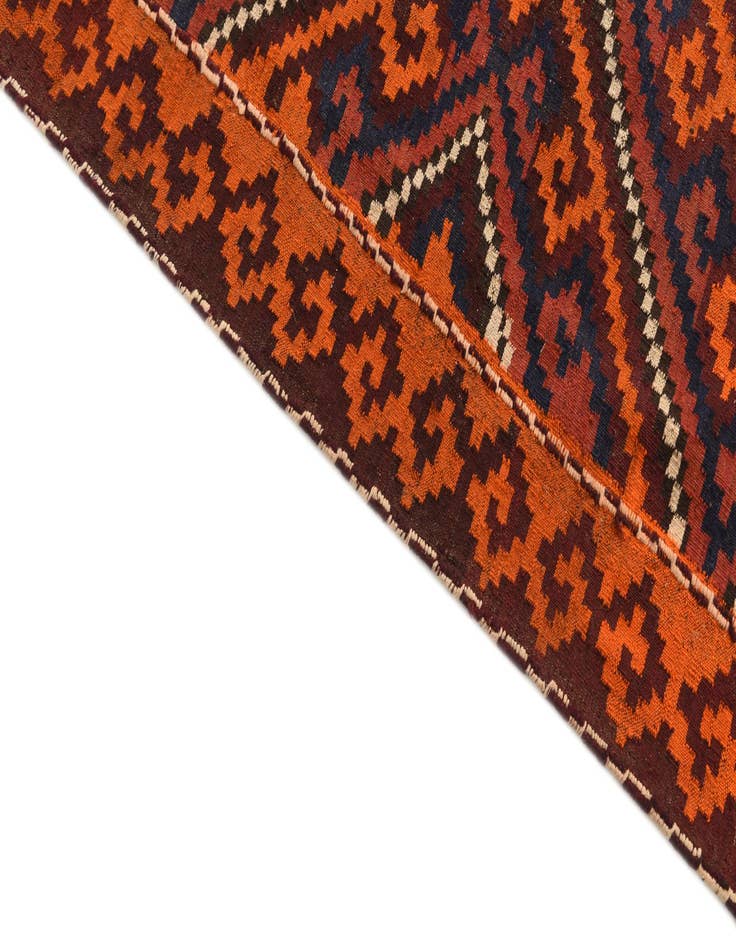 Detail image of  7' x 9' 1  Hand Woven Kilim Fars Wool Rug