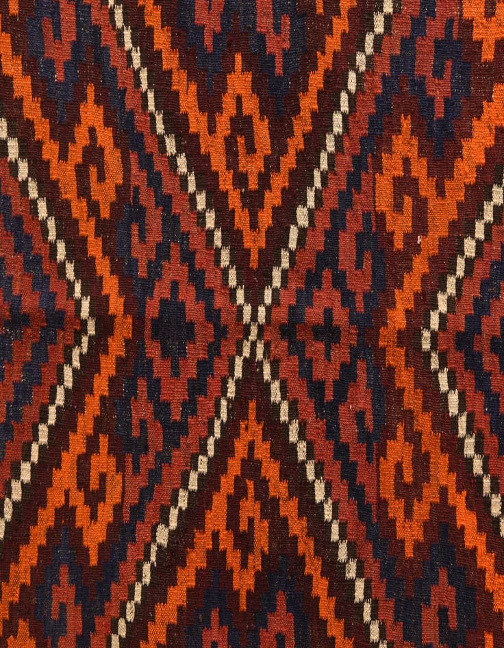 Detail image of  7' x 9' 1  Hand Woven Kilim Fars Wool Rug